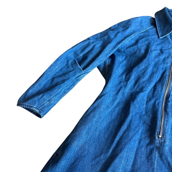 COS Blue Midi Dress - Picture 5 of 12